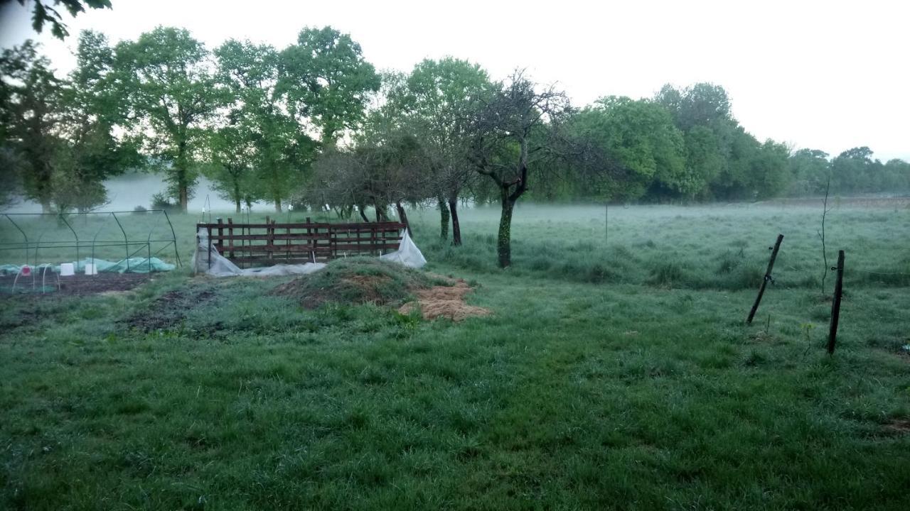 La Roulotte CHAINOUX Bains-sur-Oust Esterno foto