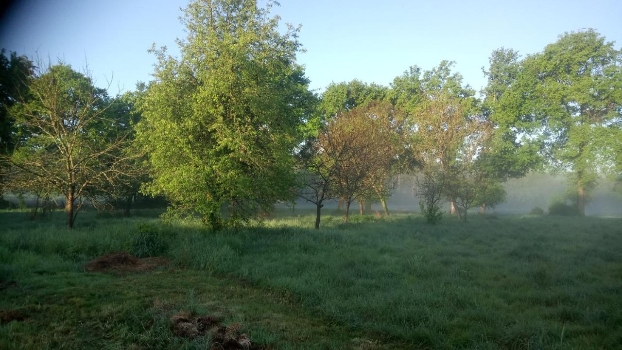 La Roulotte CHAINOUX Bains-sur-Oust Esterno foto